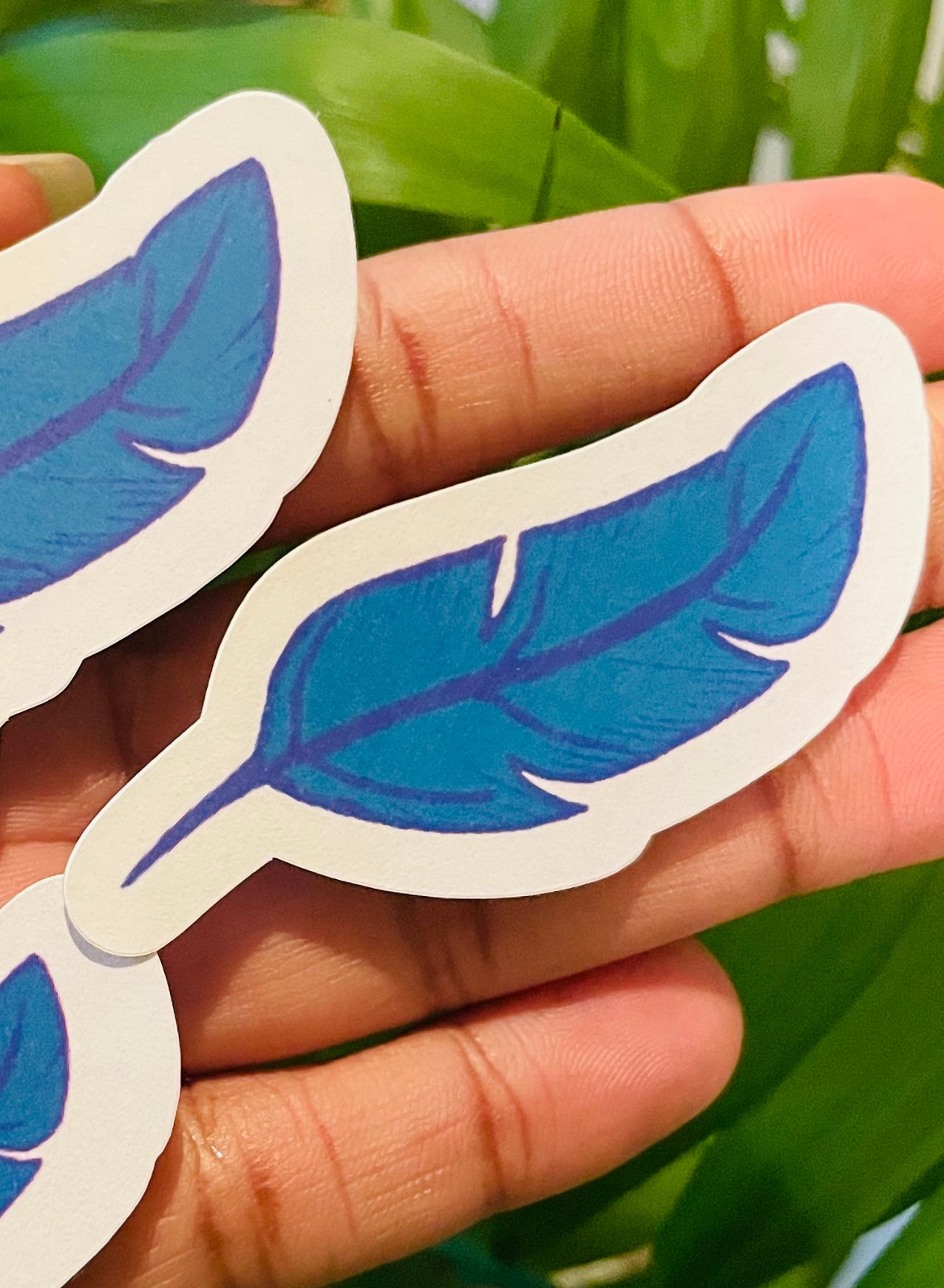 **Feather Stickers**