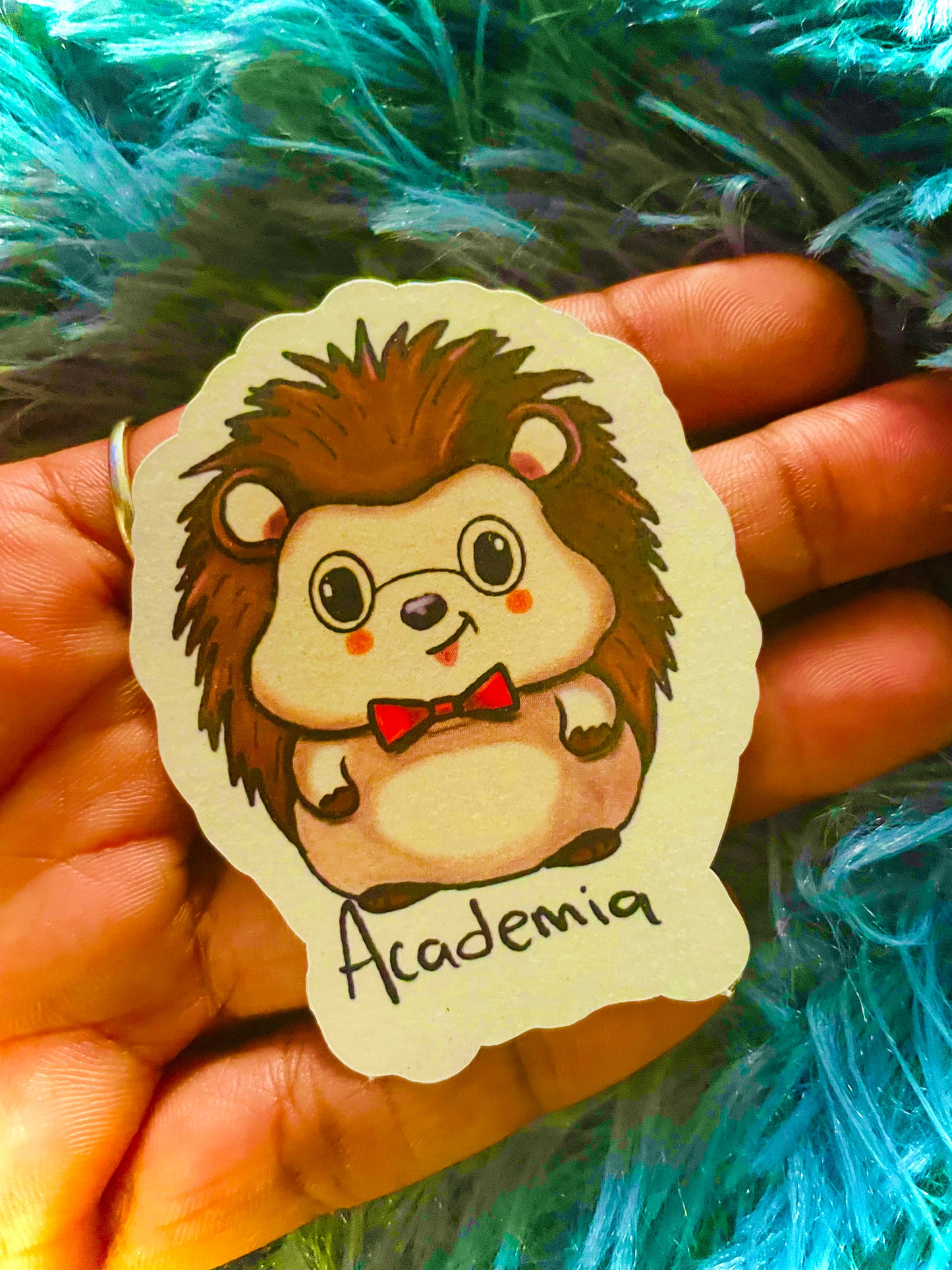 Academic Hedgehog Sticker!