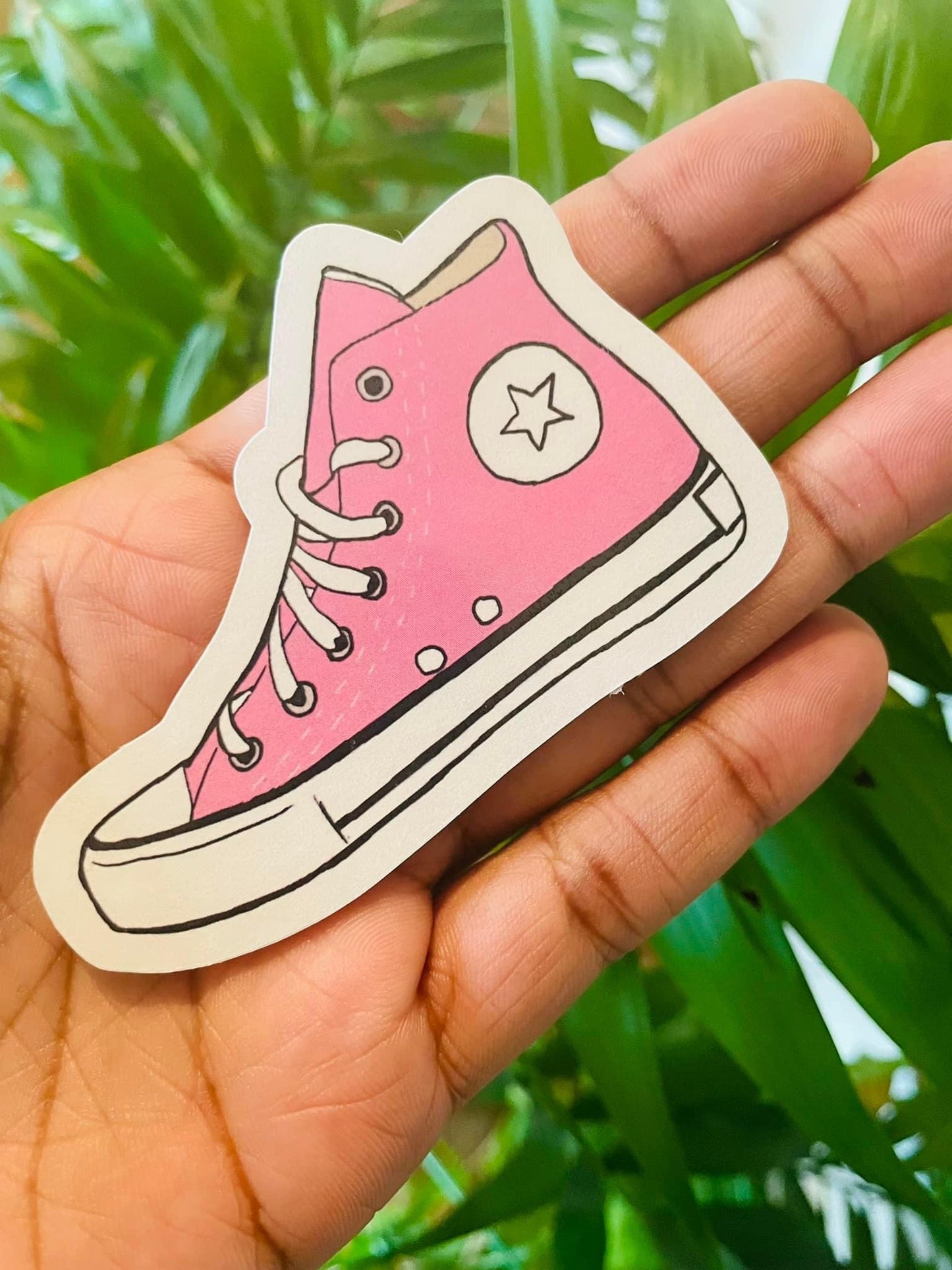 **Pink Converse Sticker!