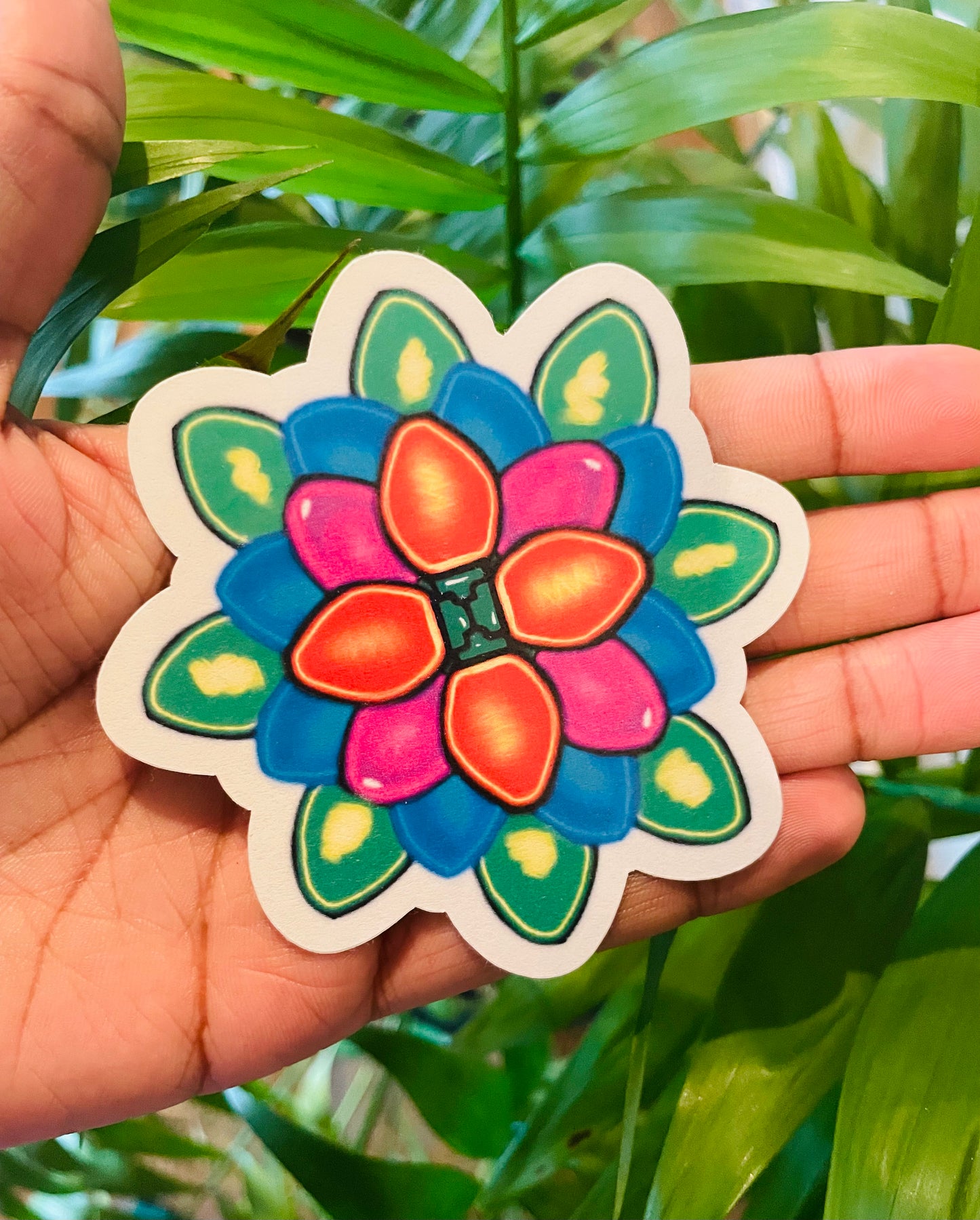 **Christmas Light Mandala**