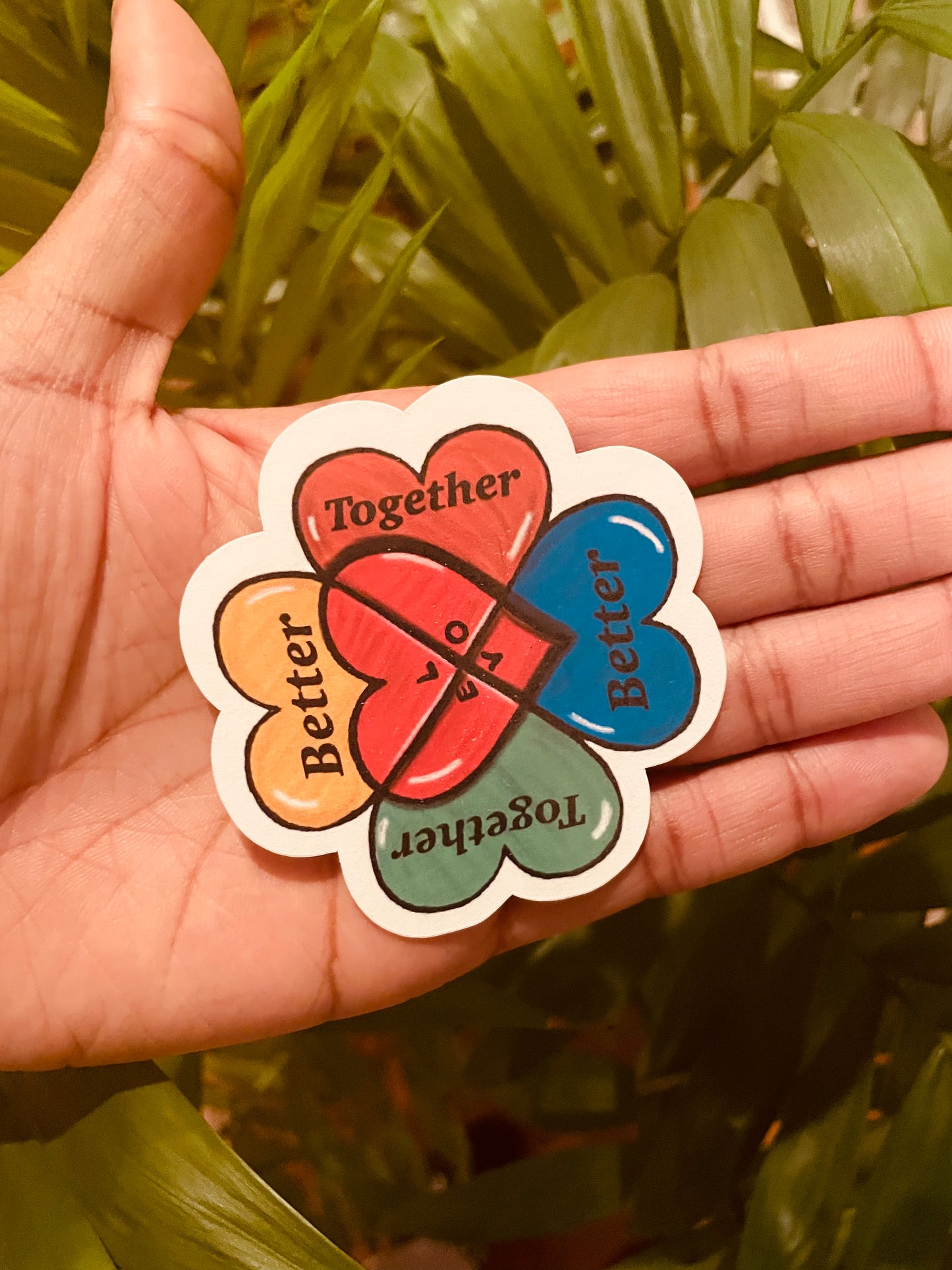 Better Together Puzzle Hearts