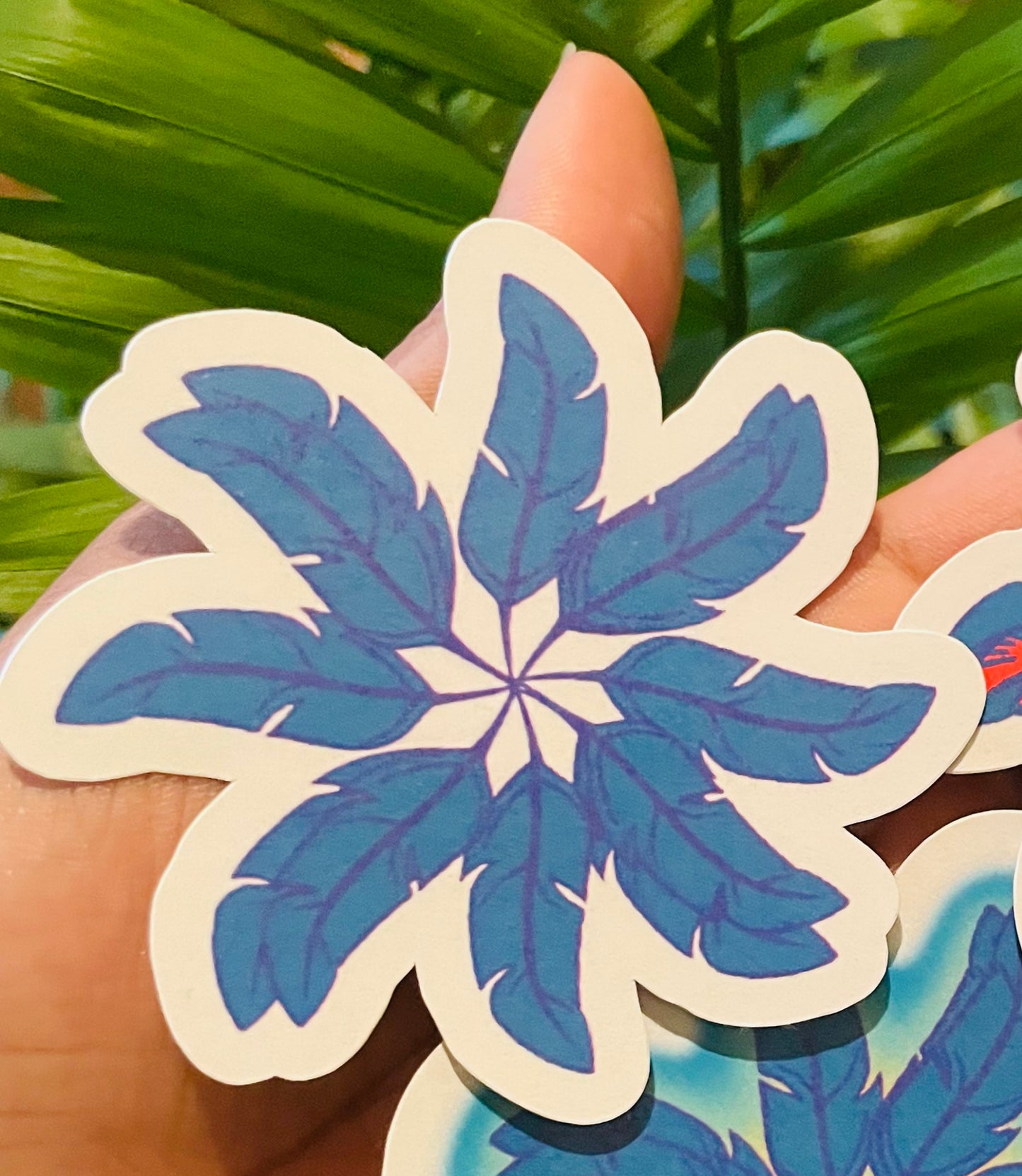**Feather Wheel Stickers**