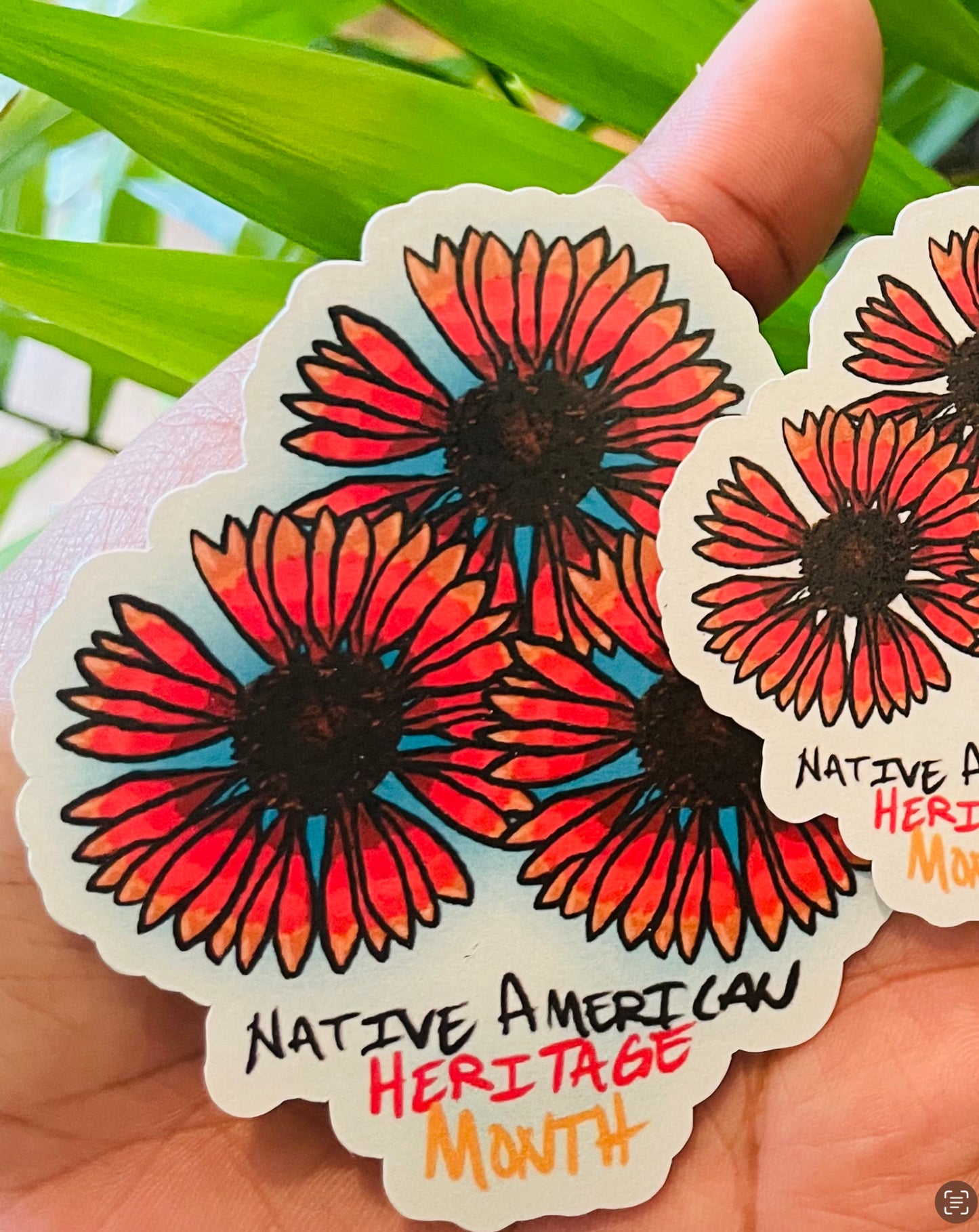 **Native American Heritage sticker**