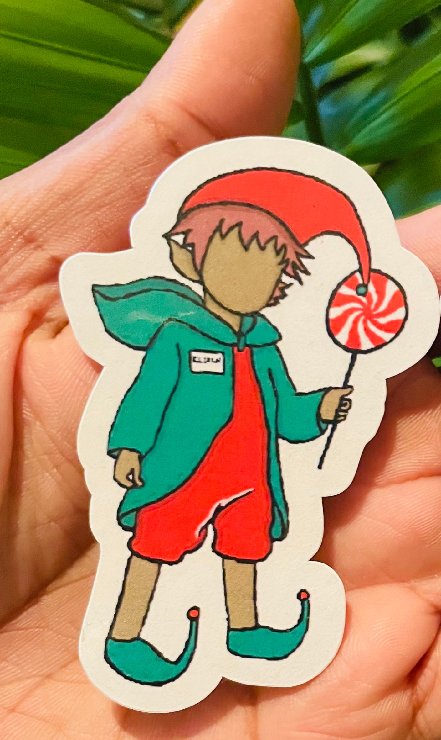 **Eldin Elf Sticker**