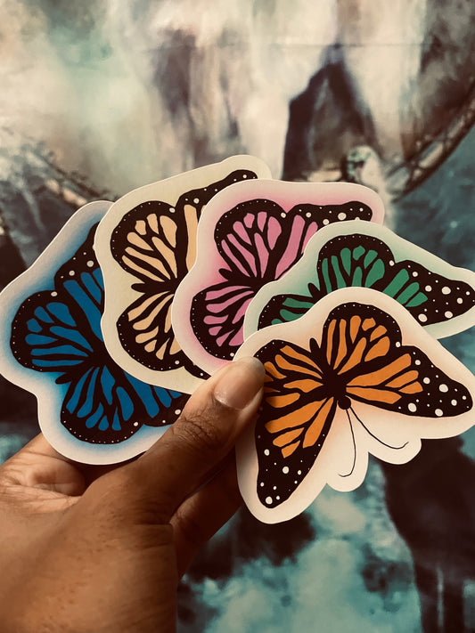 **Butterfly Sticker Pack (5)**