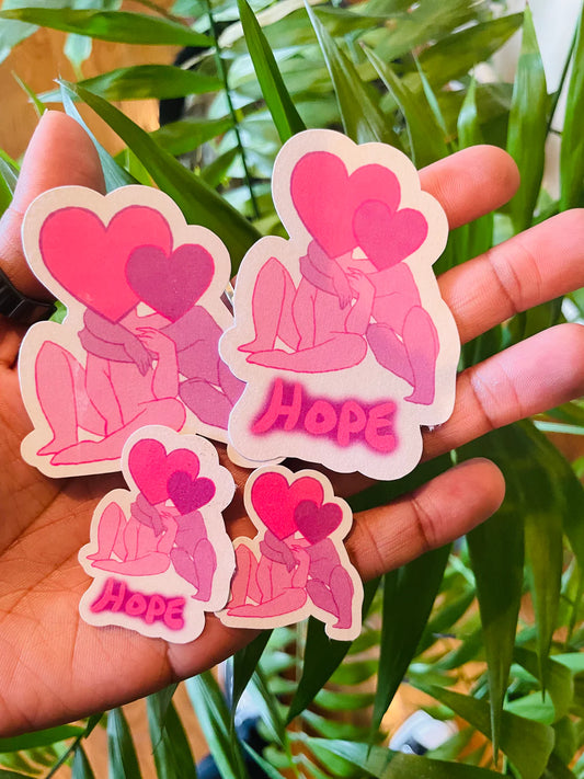 **Breast Cancer Awareness, Givers of Hope Sticker!