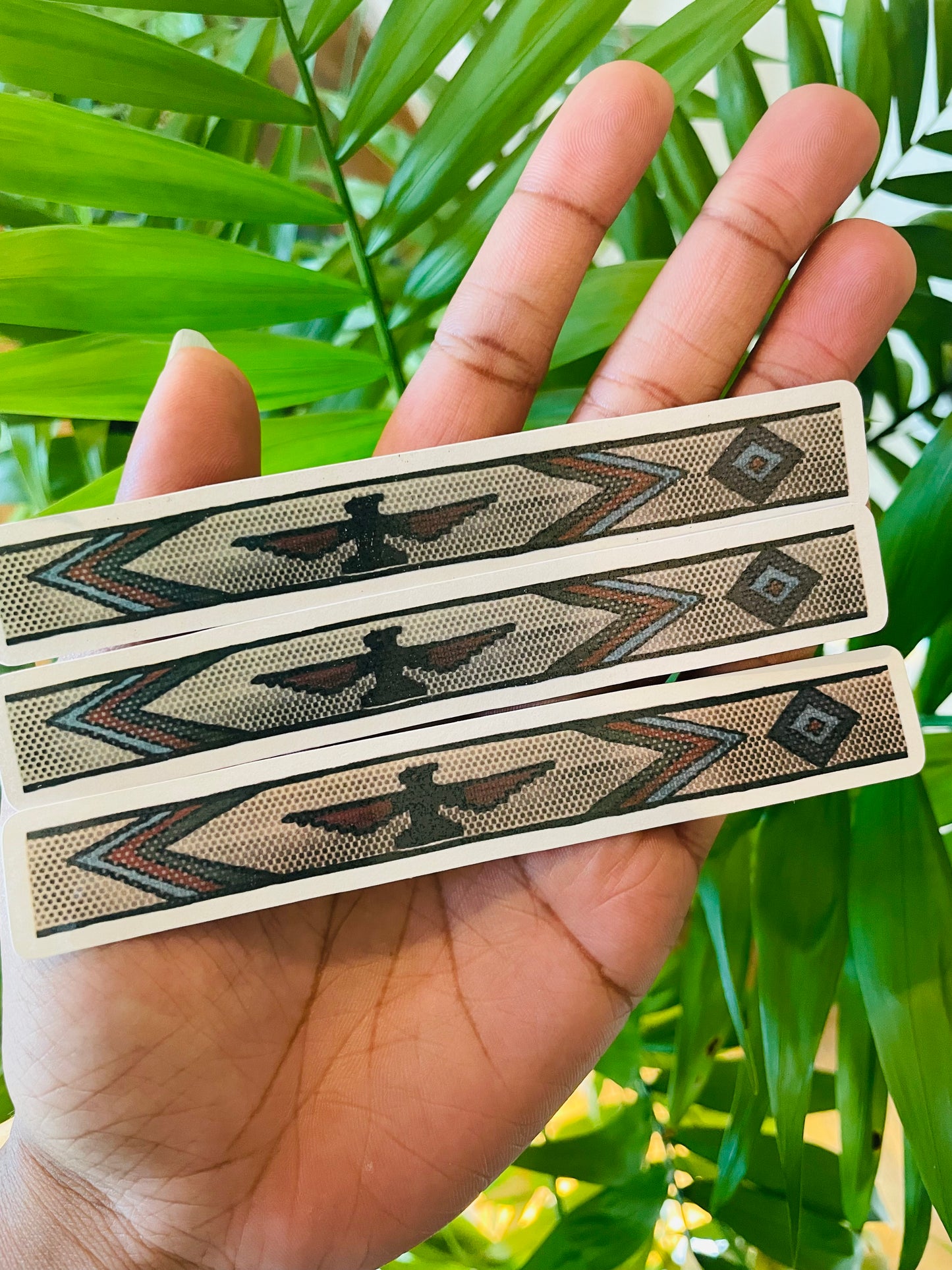 **Native Eagle Headband sticker**