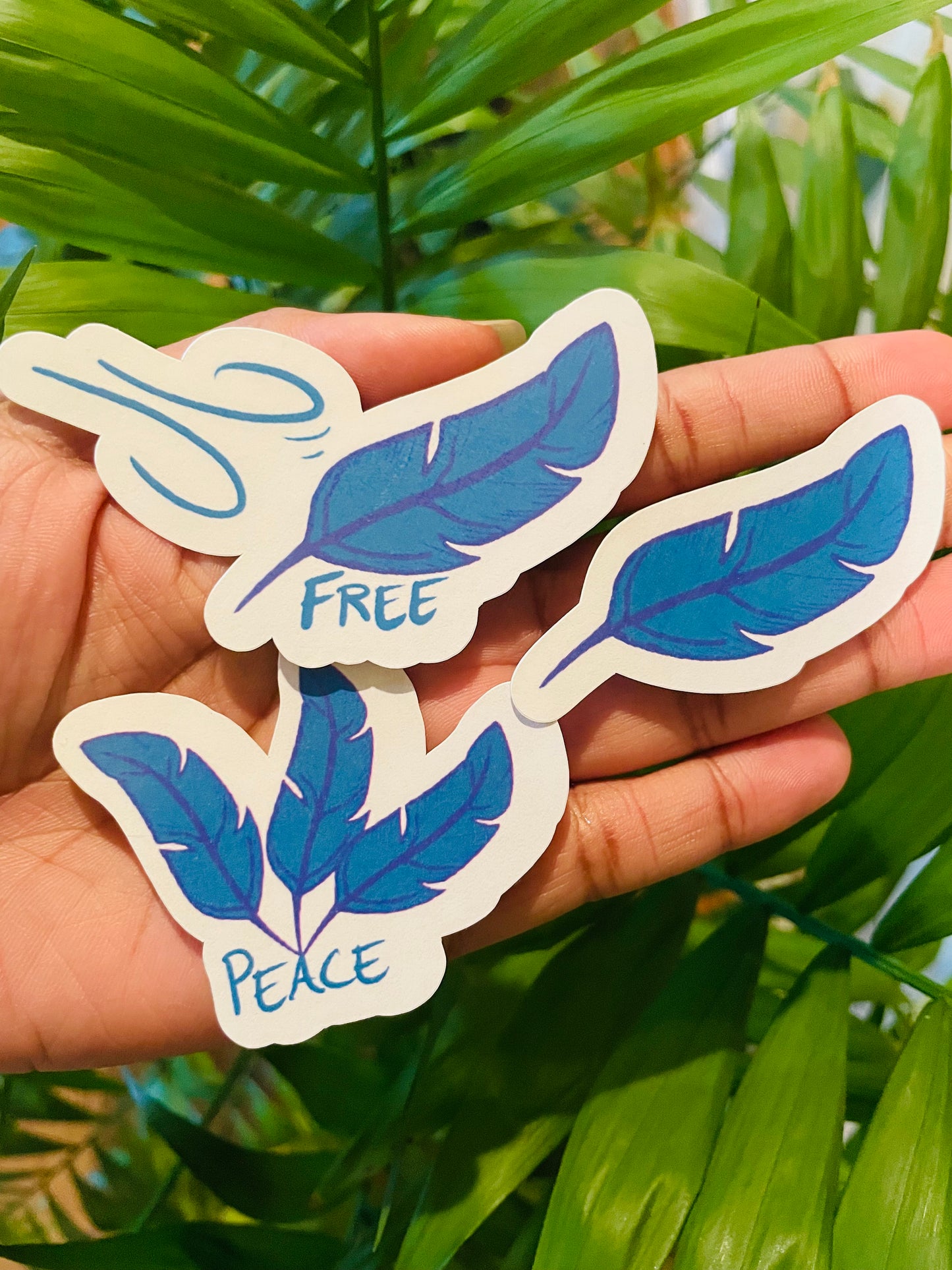 **Feather Stickers**