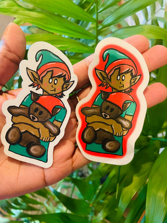 **Eldin and Elfy the Suppot Bear**