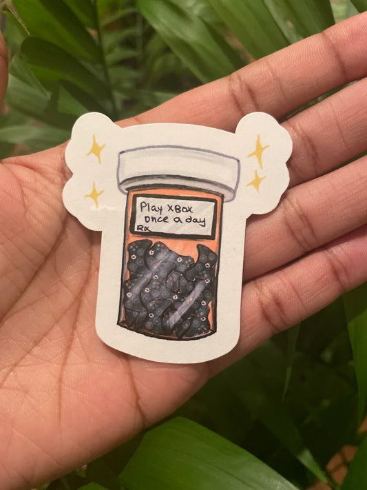 *Take You Xbox Pills Sticker*
